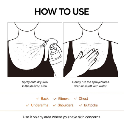 Dr. Melaxin BP Peelshot | 1-Minute Korean Brightening & Resurfacing Spray